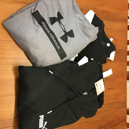 Assorted Clothing Including Puma Etc